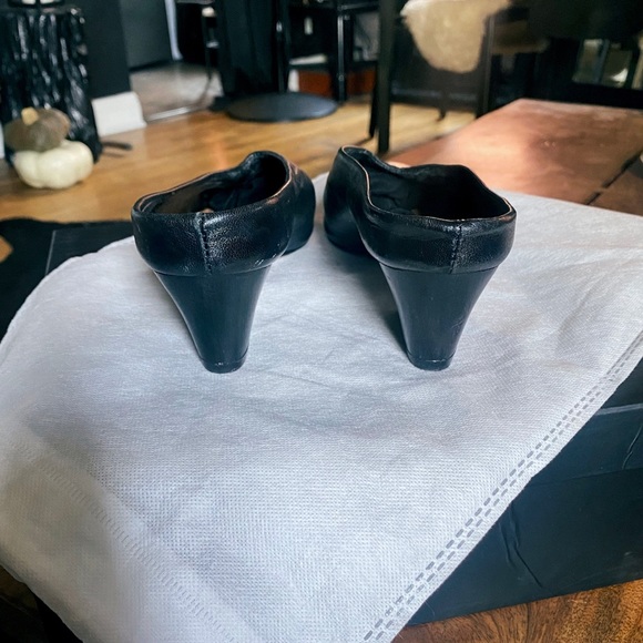 Zara leather heeled mules - Picture 5 of 7